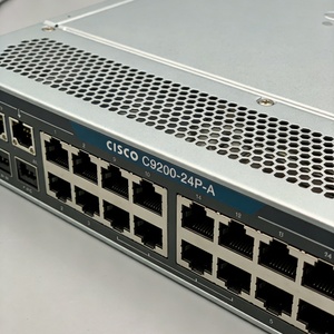 C9200-24P-A New Cisco <b>Catalyst</b> 9200 24 Port Layer 3 Routing 4 Gigabit SFP Enterprise POE Network Switch C9200-24P-A - Product Image 4