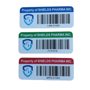 Etichetta Adesiva Personalizzata in Metallo per Codici a Barre e Numeri di Serie per Gestione Patrimoniale - Product Image 5