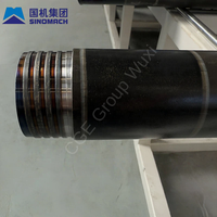 Tuyau de forage à fil métallique forgé en acier inoxydable CGE WUXI HRQ pour l'exploitation minière du charbon, le forage diamanté de trous profonds, haute précision