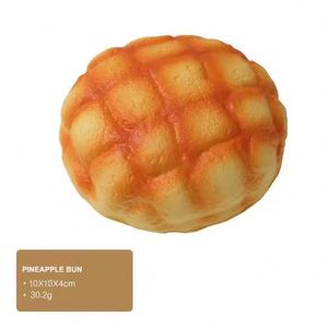 Jouets alimentaires en PU souple à rebond lent, écologiques, en forme de gâteau et de pain, jouets de simulation alimentaire artificielle en PU, vente en gros - Product Image 4