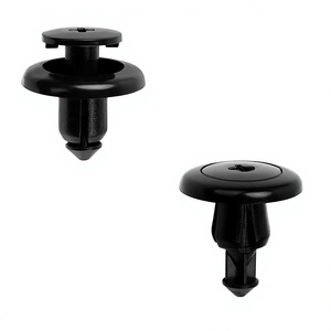 Clip de fixation en plastique noir pour panneau de carrosserie Mazda, 13x20x9mm, pour réparation de garde-boue, pièce de rechange BC1D56145 - Product Image 2
