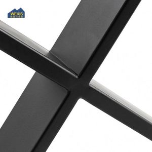 Venta al por Mayor de Muebles Modernos de Hierro Fundido en Forma de X con Recubrimiento de Polvo Metálico para Exteriores, Hogar, Oficina, Cafetería, Hotel, Cocina y Restaurante - Product Image 6