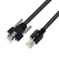 Câble d'alimentation IO à 6 broches pour caméra industrielle avec fonction réseau Gigabit