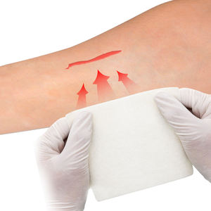 Pansement médical jetable en alginate de calcium Huawell, pansement en alginate de calcium, pansement gelifiant en alginate pour plaies - Product Image 3