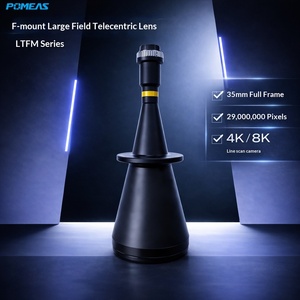 Objectif télécentrique <span class=keywords><strong>Pomea</strong></span> PMS-LTFM0206-468 0.206X à monture F, 468 mm, pour mesure longue distance, vision industrielle - Product Image 3
