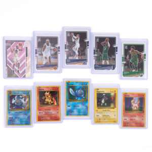 Protections de cartes en <span class=keywords><strong>plastique</strong></span> rigide de qualité supérieure, légèrement flexibles, pour cartes standard, super claires, régulières - Product Image 6