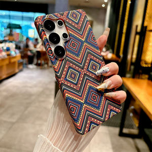 Funda Magnética Ultra Delgada para Teléfono con Textura de Fibra de Carbono para Samsung <span class=keywords><strong>Galaxy</strong></span> <span class=keywords><strong>S22</strong></span> S25 Ultra S23 <span class=keywords><strong>Plus</strong></span> S24 Ultra - Product Image 1