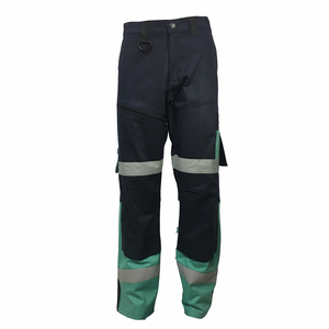 Engelbert <span class=keywords><strong>Strauss</strong></span> Pantalon <span class=keywords><strong>de</strong></span> <span class=keywords><strong>travail</strong></span> pour homme Ignifuge Antistatique Taille Moyenne Genouillères Style Devant Plat Travailleur <span class=keywords><strong>de</strong></span> la Construction Foncé - Product Image 6