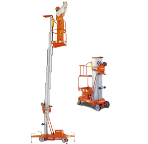 Plataforma elevadora de trabajo para hombre de aleación de aluminio hidráulica aérea de 6m a 14m - Product Image 1