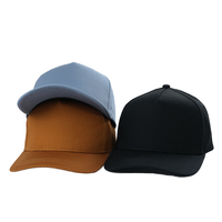 Gorra de Béisbol Unisex Azul Marino Sólido de 6 Paneles, Gorra de Algodón Ajustable Informal para las Cuatro Estaciones, Talla Adulto
