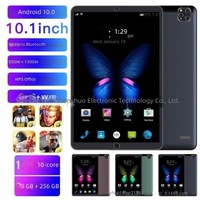 Tablet Android MTK 16GB + 512GB untuk Kerja dan Hiburan, Perangkat Pembelajaran 10,1 inci, Tersedia Drop Shipping