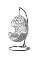 Chaise à bascule suspendue en rotin, panier d'extérieur, corde de xinran, suspension