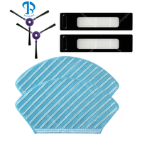Pièces de rechange compatibles avec l'aspirateur robot Midea M7 Edge, brosse, filtre Hepa, chiffon de nettoyage, accessoires