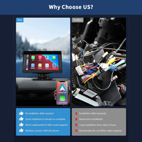 Chine Vente en gros Portable Android Auto Carplay GPS, stéréo, résistant aux chocs, CarPlay, haut-parleur intégré voiture écran tactile Android