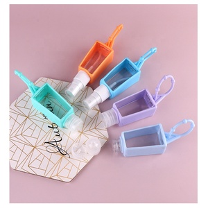 Custodia protettiva da viaggio con corda sospesa per profumo, custodia per alcool, custodia in silicone per bottiglia di <span class=keywords><strong>gel</strong></span> alcolico da 30ml - Product Image 4