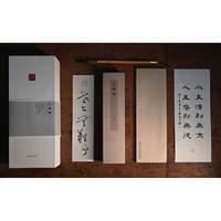 Kit Profesional de Caligrafía para Principiantes con Papel Xuan, Juego de Pinceles y Tinta para Práctica de Escritura China