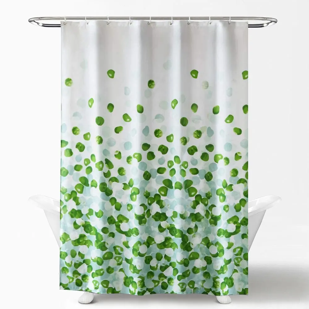 Colorful Funny Waterproof Shower curtain Machine washable fabric shower curtain