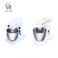 Mélangeur Électrique Commercial Automatique 5, 7, 10L pour Boulangerie, Préparation de Gâteaux Frais, Lait, Jus, avec Bol
