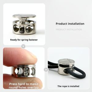 ตัวยึดสายโลหะสังกะสีอัลลอยพลาสติกจุกสเตนเลสสตีลตัวหยุดสายคอนกรีต - Product Image 3