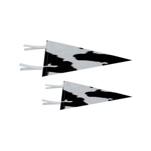 Wholesale High Quality Sublimation Custom Sport Events Team Pennant Flag <b>Banner</b> Personalized Advertising Felt Pennant - Product Image 5