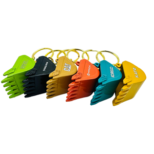 <span class=keywords><strong>Porte</strong></span>-clés et ornements créatifs en forme de dents de godet de pelle mécanique, modèle de dents de godet, souvenirs, décorations, pendentifs - Product Image 3