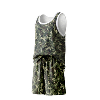 Set Celana Pendek Anime Custom Pabrik dengan Tank Top, Cetak Grafis Kartun Personalisasi, MOQ Rendah untuk Pengecer