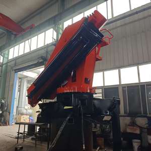 מנוף זחלילי מיני איכותי המותקן על משאית לעבודות בנייה, מנוף משאית, מכונות בהתאמה אישית - Product Image 4