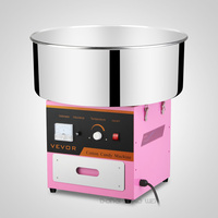Machine à barbe à papa professionnelle électrique commerciale, Machine à barbe à papa douce, fourniture d'usine