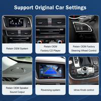 Écran tactile multimédia sans fil RoadTop CarPlay 8,8 pouces Android Auto CarPlay pour Audi Q5 2009-2017 Airplay Miracast