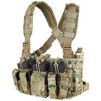 Shero Custom Utility Adjustable Ranger Gear Molle Magazine Pouches Vest Load Bearing Combat Tactical Chest Rig Bag