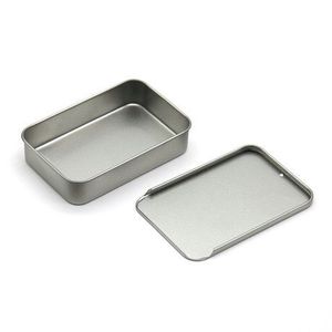 Miễn Phí Mẫu Trẻ Em Chịu Mài Mòn Bao Bì Tin Với Trượt Nắp Tùy Chỉnh In Chất Lượng Cao Nhỏ Hình Chữ Nhật Kim Loại Hộp Thiếc - Product Image 4