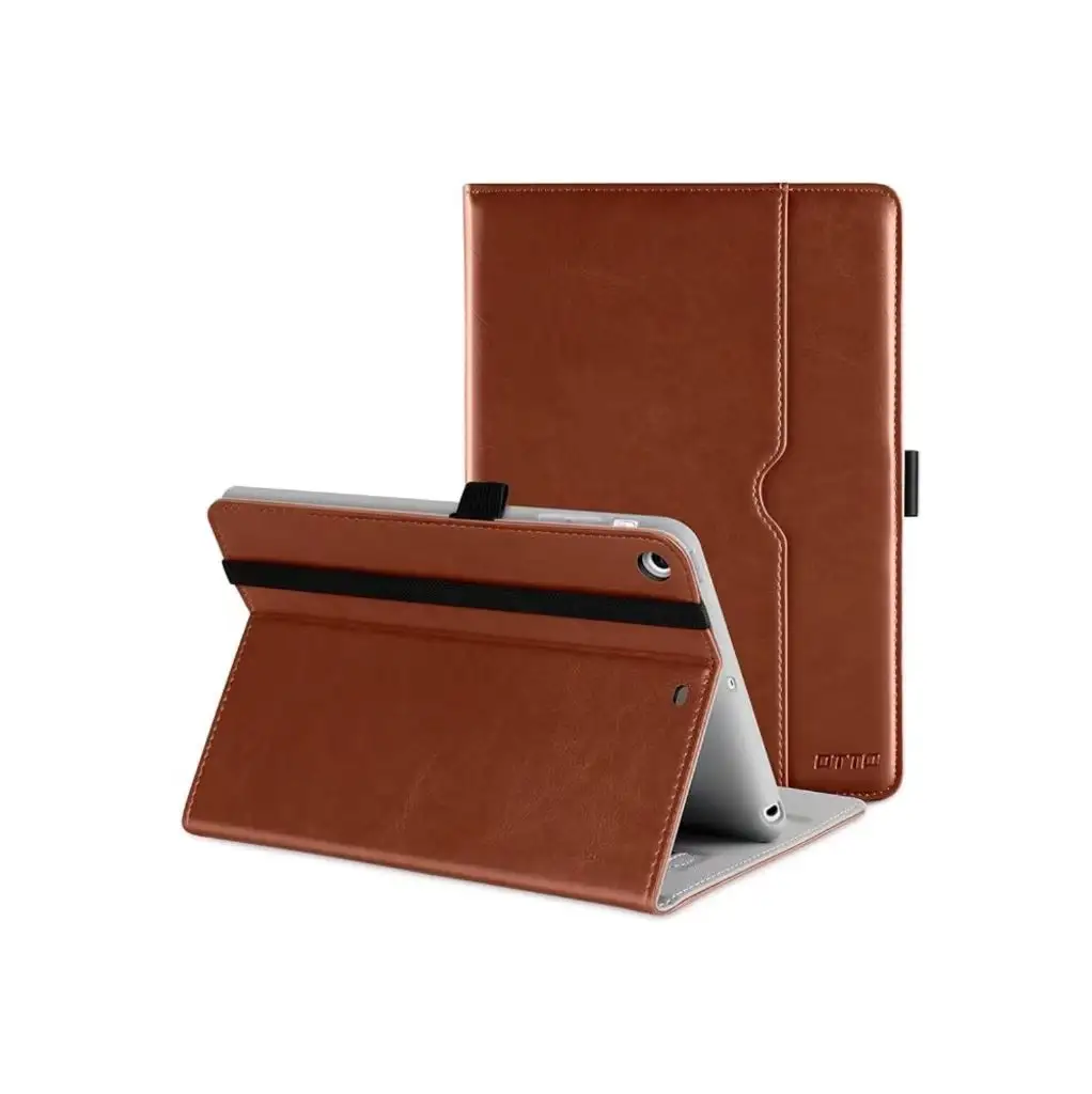 Premium Leather Folio Stand Cover Case for iPad Mini 1 2 3 with Multi-Angle Viewing