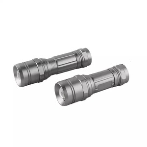 ไฟฉาย LED ใช้แบตเตอรี่ AAA 1 ก้อน ตัวเรือนอะลูมิเนียม พับเก็บได้ พกพาสะดวก แสงสีขาว - Product Image 2