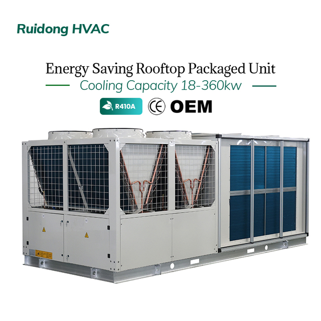 RUIDONG Brand Rooftop Unit Price 5-100 Ton Rooftop Package Air Conditioner Hvac System