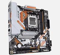M-ATX B850M X3D Mode Turbo DDR5 baru 2025 Motherboard untuk Desktop AMD B850 AM5 saluran memori ganda kapasitas RAM 128 GB