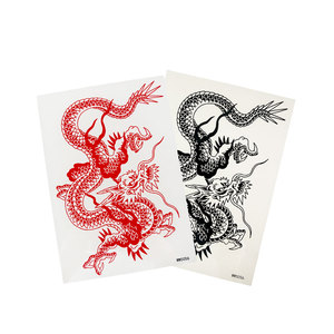 Großhandel Chinesischer Drachen Temporärer Tattoo-Aufkleber Wasserdicht Selbstklebend für Männer und Frauen Körper Arm Bein Malerei Erotik-Aufkleber - Product Image 3
