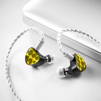 Écouteurs intra-auriculaires professionnels Hi-Fi en gros avec transducteur dynamique de 10 mm, dôme plaqué Béryllium, étanchéité IPX-4, 20Hz-40kHz