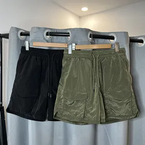 Pantaloncini attivi ad asciugatura rapida di alta qualità da uomo personalizzati all'ingrosso con tasche pantaloncini sportivi da uomo