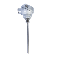Transmisor de Temperatura RTD de Alta Temperatura, Elemento Resistente a la Corrosión, RTD Industrial de Alta Resistencia, Acero Inoxidable IP65