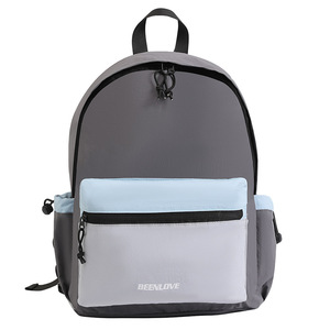 Beenlove Casual <b>Backpack</b> 20L Foldable Color Blocking Women's Travel <b>Backpack</b> With Zipper Pocket Shoulder Strap - Product Image 5