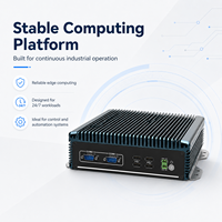 Mini PC Silencioso de Bajo Consumo con Doble LAN, COM, USB, HD, VGA, Almacenamiento Personalizable para Equipos Empresariales, OEM, ODM, Sin Ventilador