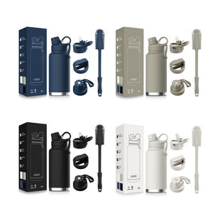 Botella Deportiva de Acero Inoxidable de Doble Pared de 32 oz con Logotipo Personalizado, Botella Térmica para Agua - Product Image 6