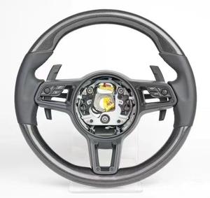 Volante de Cuero Personalizado para Porsche Panamera Cayenne Macan 718 918 Cayman 996 997 911 991 - Product Image 3