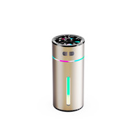 Diffuseur d'air frais pour voiture Amazon, intelligent, à double buse, en plastique, 300 ml, alimenté par USB, éclairage coloré, parfum longue durée, pour bureaux