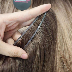 Extensions de cheveux humains vierges vietnamiens en gros, tissages Genius doux et soyeux, lots double drawn - Product Image 1
