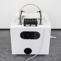 Équipement de Spa Cérébral BoJue pour Salon de Beauté, Lavabo Thaïlandais à Vapeur Circulaire pour Cheveux, Lit de Shampooing Électrique à Circulation d'Eau