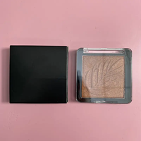 Vente chaude Palette Compacte Vegan En Relief Faits Saillants Haute Pigment Poudre Pressée Minérale Surligneur Marque Privée Vegan Maquillage
