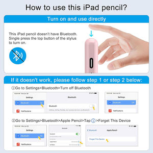 Best Stylus Pen for iPad With Premium Touch Smooth <strong>Writing</strong> for iPad With Real Pencil Palm Rejection Function - Product Image 5
