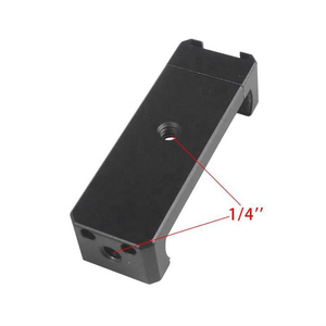 Supporto per telefono in alluminio Trending prodotto accessori mobili all'ingrosso slitta a doppio tiro singolo per treppiede Selfie Stick - Product Image 4