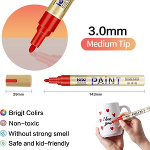 Le <span class=keywords><strong>stylo</strong></span> de peinture populaire de <span class=keywords><strong>8</strong></span> <span class=keywords><strong>couleurs</strong></span> en option ne laisse pas tomber la peinture marqueur de pneu bricolage étanche - Product Image 5